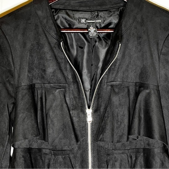 Anna Sui By INC International Concepts Jacket faux swede Small - Picture 6 of 9